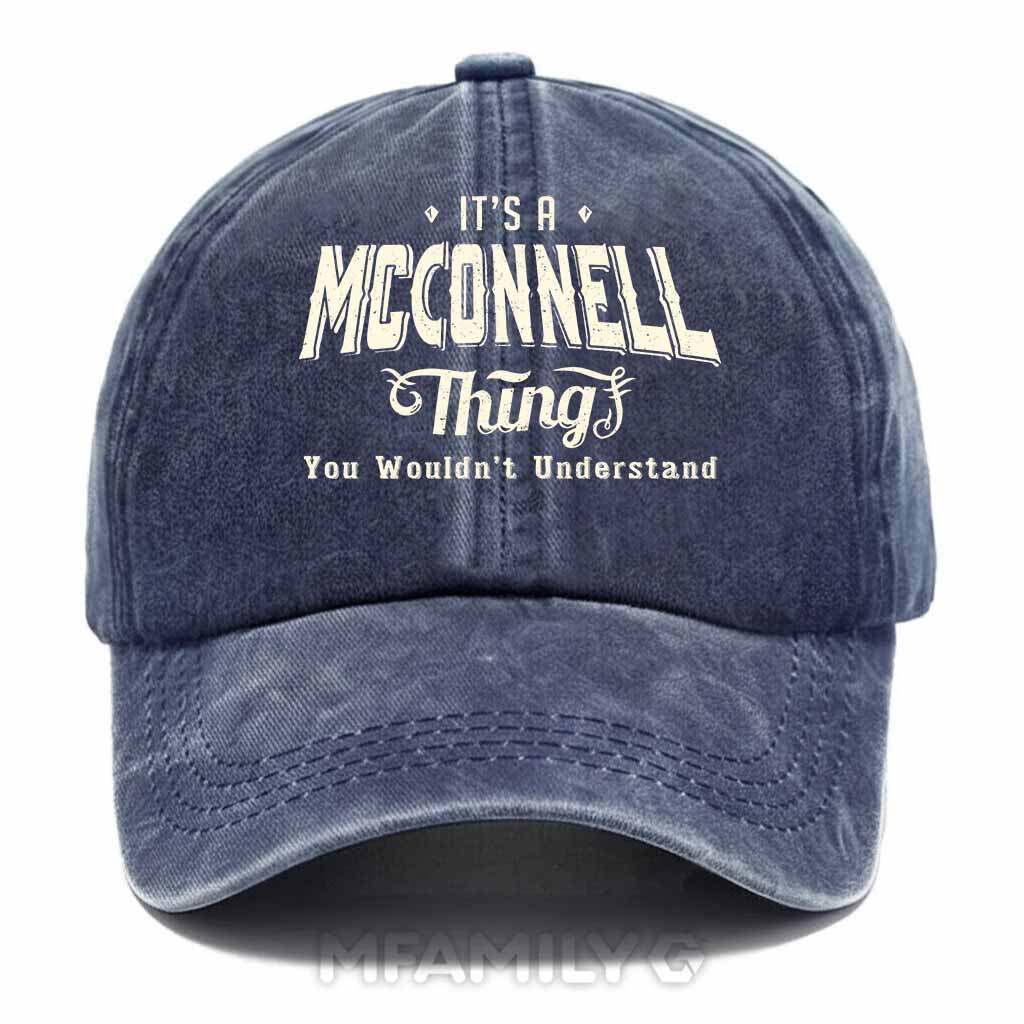 McConnell Thing Washed Baseball Cap
