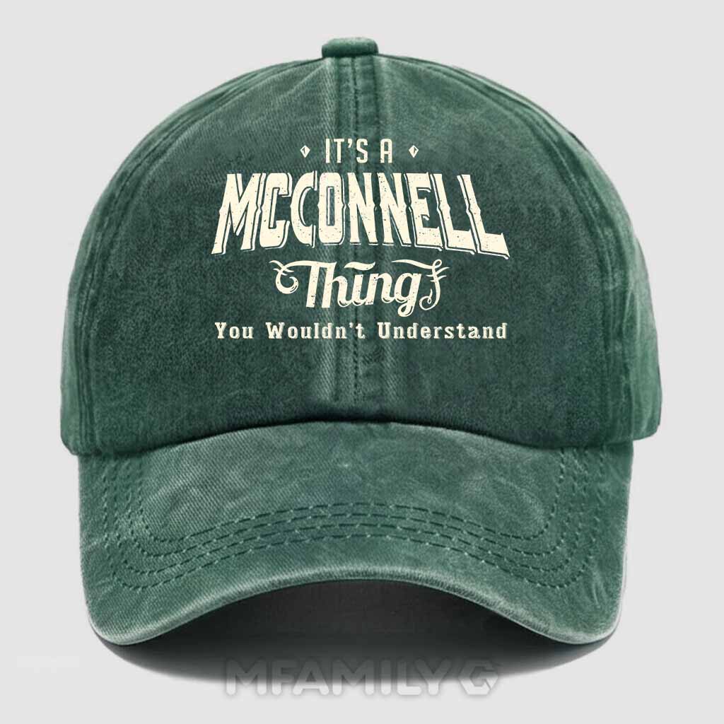 McConnell Thing Washed Baseball Cap