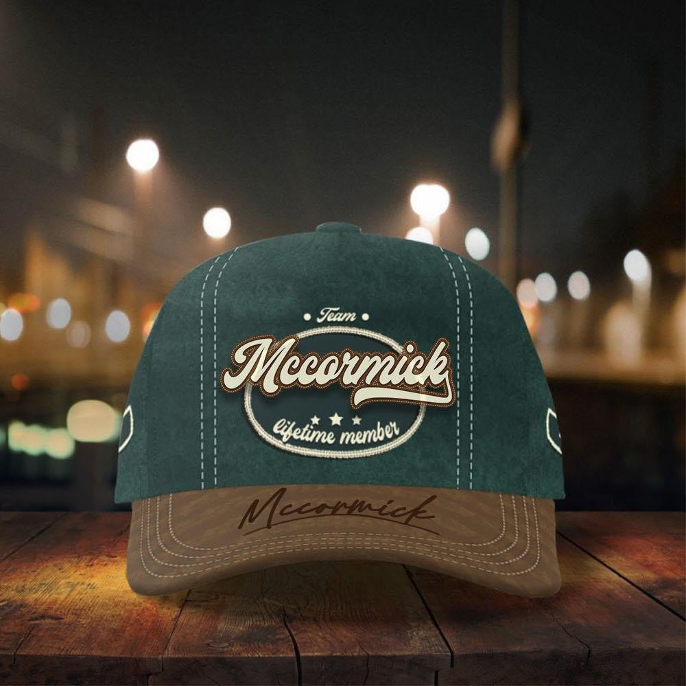 Mccormick Vintage Lifetime Member Baseball Cap