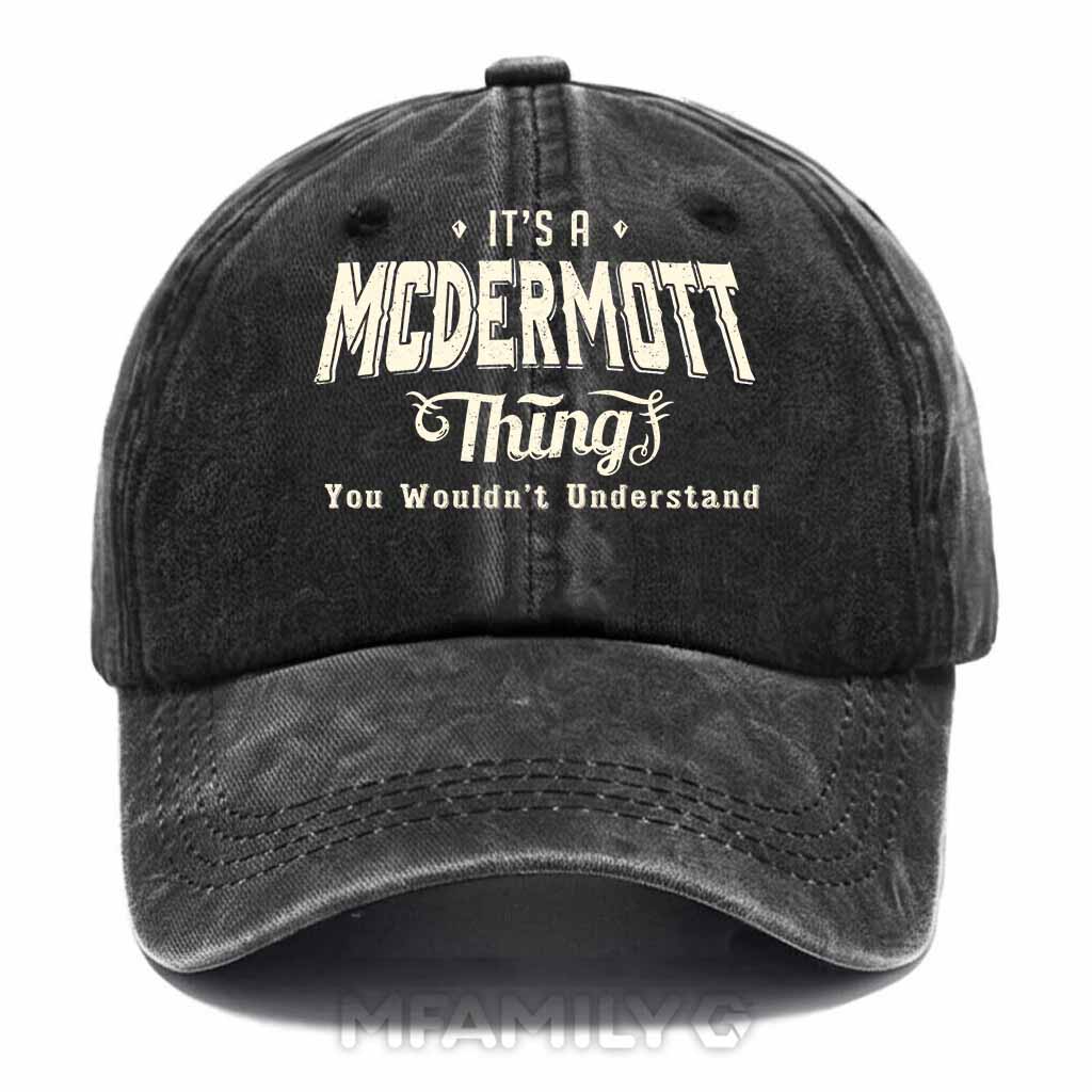 McDermott Thing Washed Baseball Cap