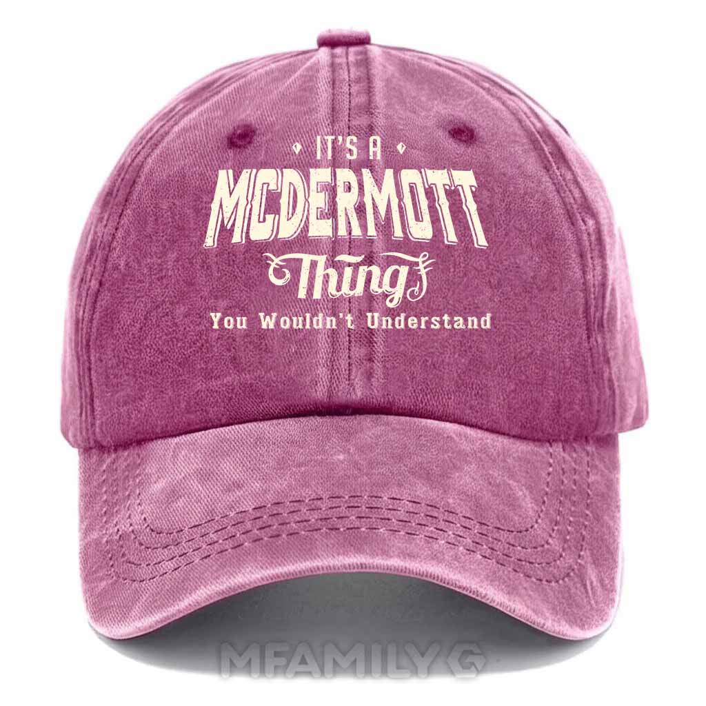 McDermott Thing Washed Baseball Cap