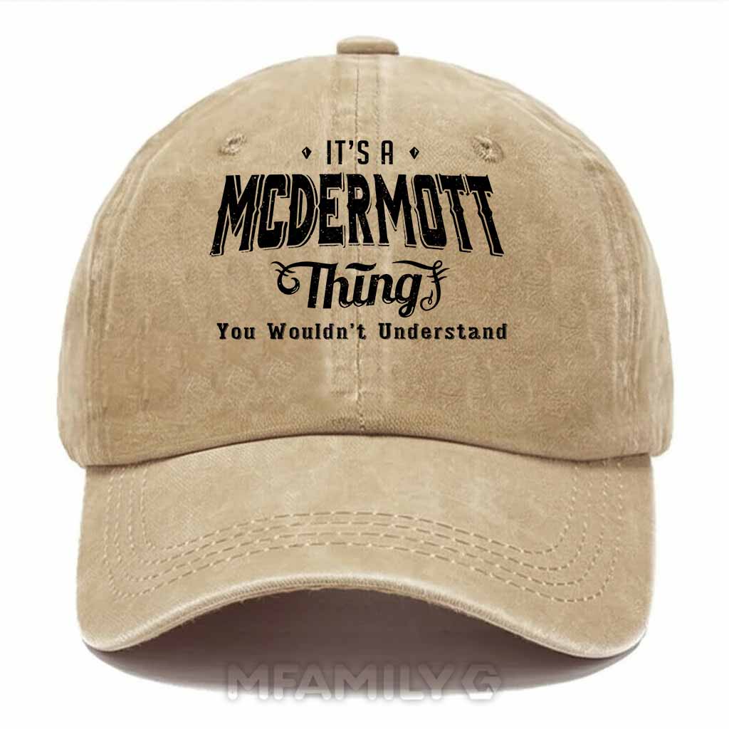 McDermott Thing Washed Baseball Cap