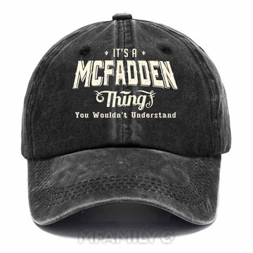 McFadden Thing Washed Baseball Cap