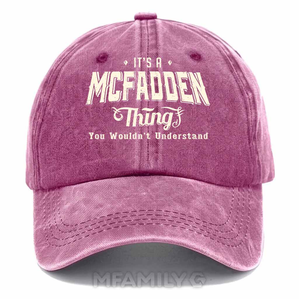McFadden Thing Washed Baseball Cap
