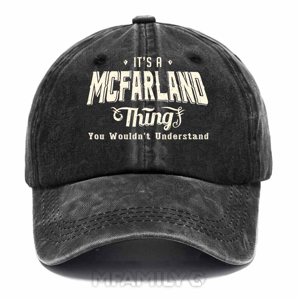 McFarland Thing Washed Baseball Cap