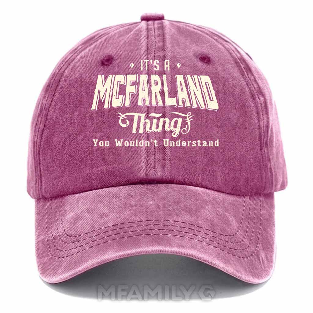 McFarland Thing Washed Baseball Cap