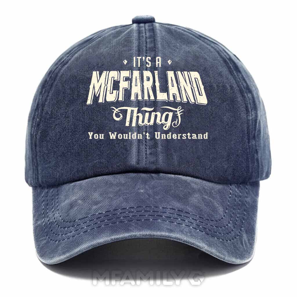 McFarland Thing Washed Baseball Cap