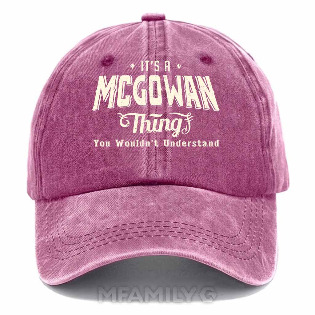 McGowan Thing Washed Baseball Cap
