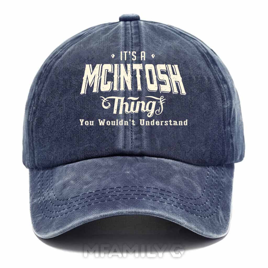 McIntosh Thing Washed Baseball Cap