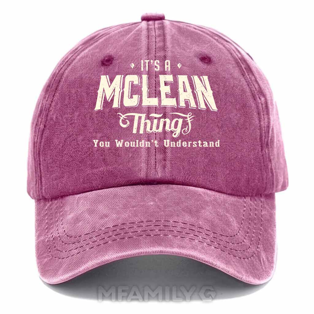 McLean Thing Washed Baseball Cap