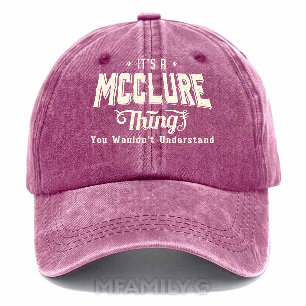 Mcclure Thing Washed Baseball Cap