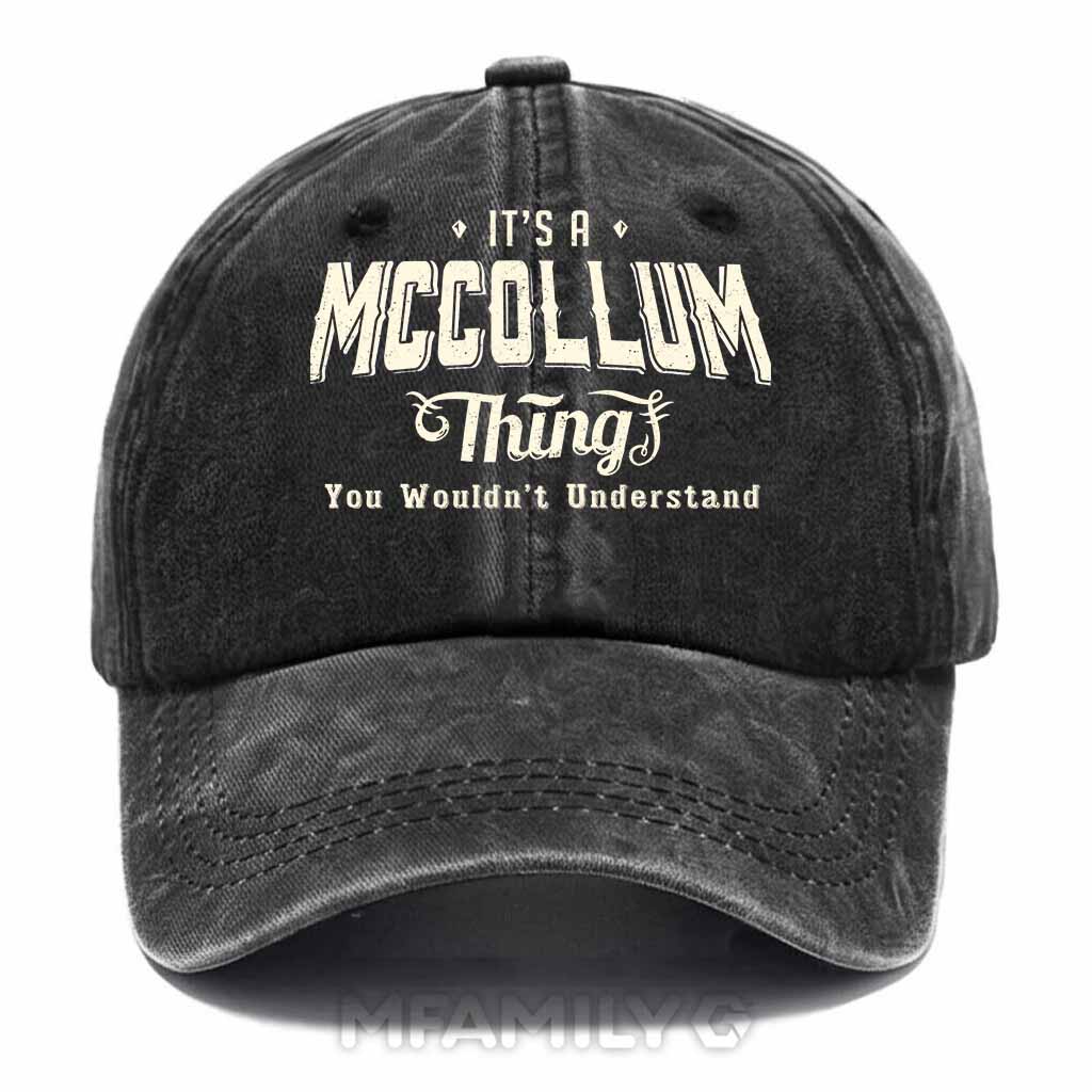 Mccollum Thing Washed Baseball Cap