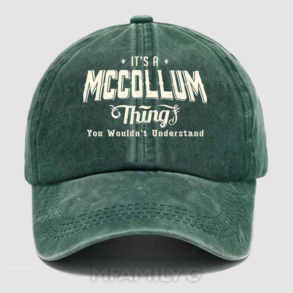 Mccollum Thing Washed Baseball Cap
