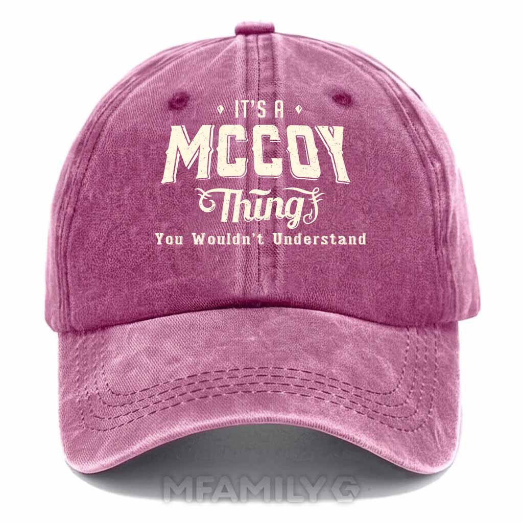Mccoy Thing Washed Baseball Cap