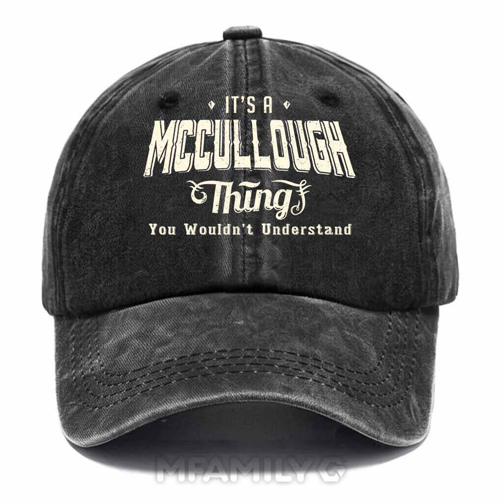 Mccullough Thing Washed Baseball Cap