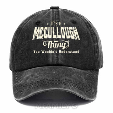 Mccullough Thing Washed Baseball Cap