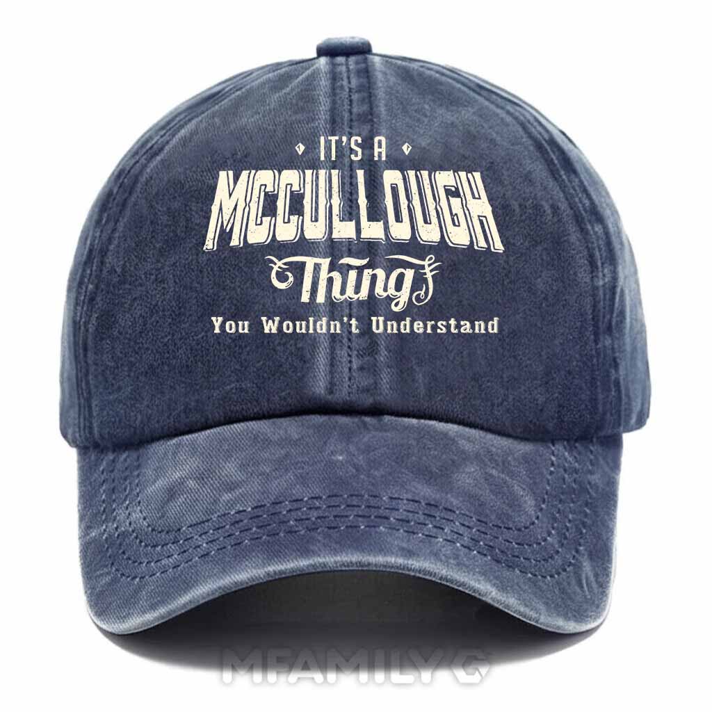 Mccullough Thing Washed Baseball Cap