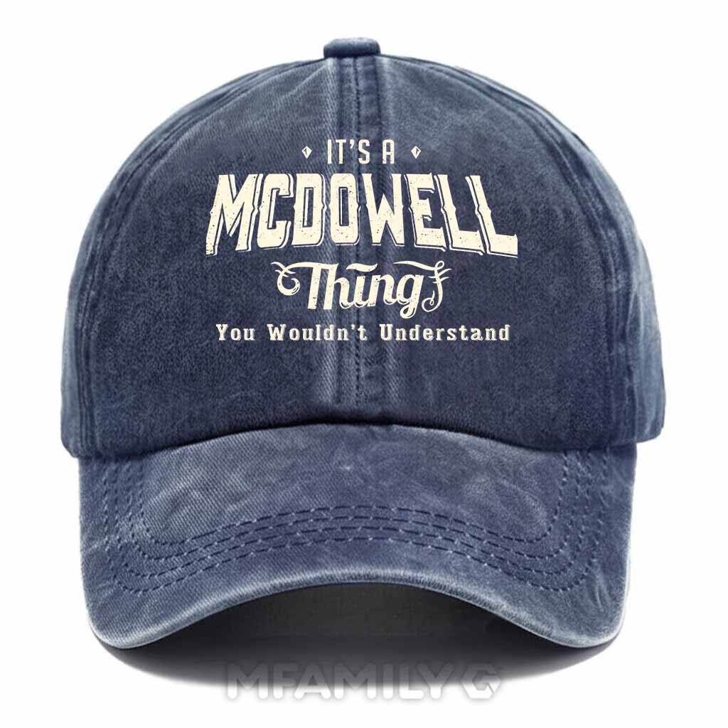 Mcdowell Thing Washed Baseball Cap