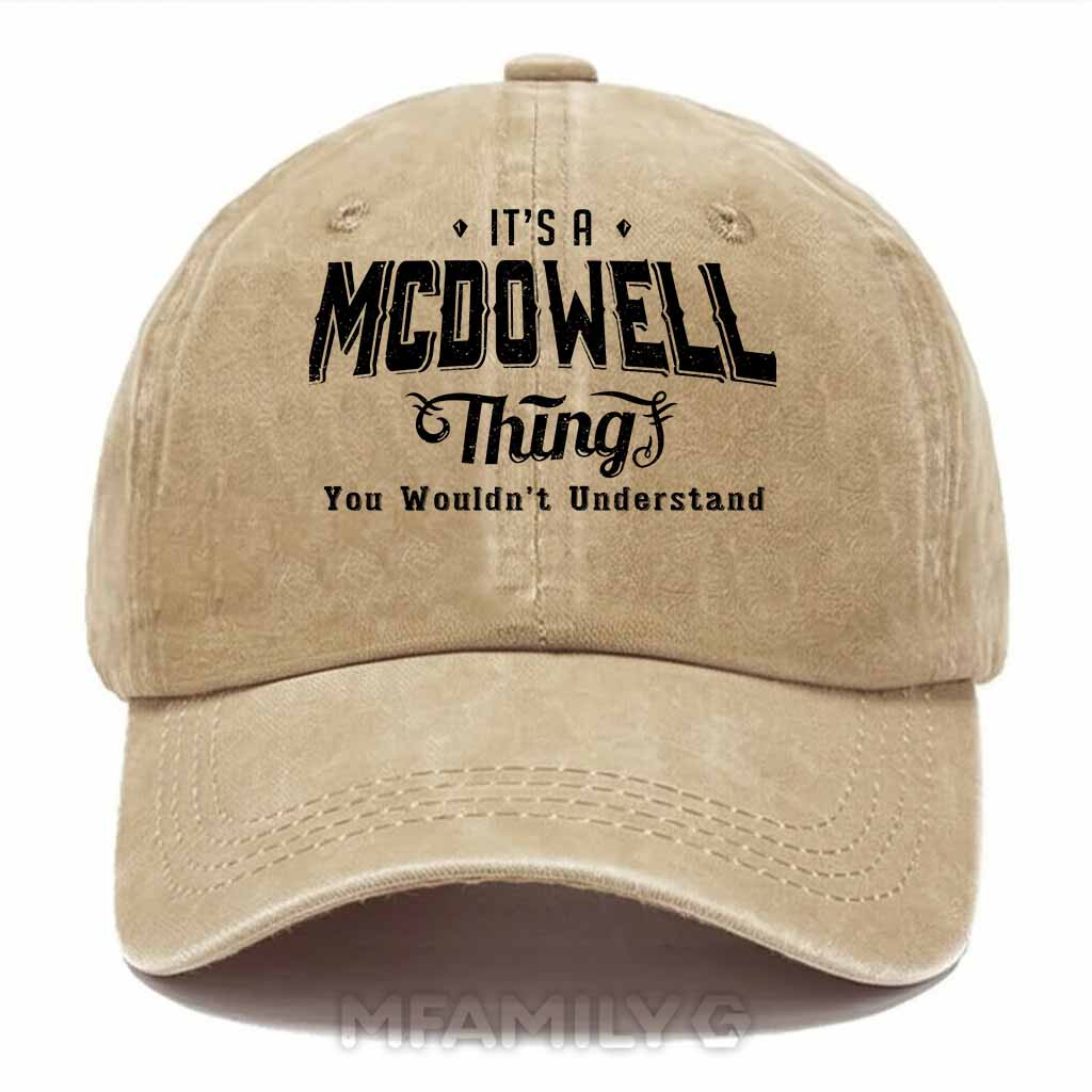 Mcdowell Thing Washed Baseball Cap