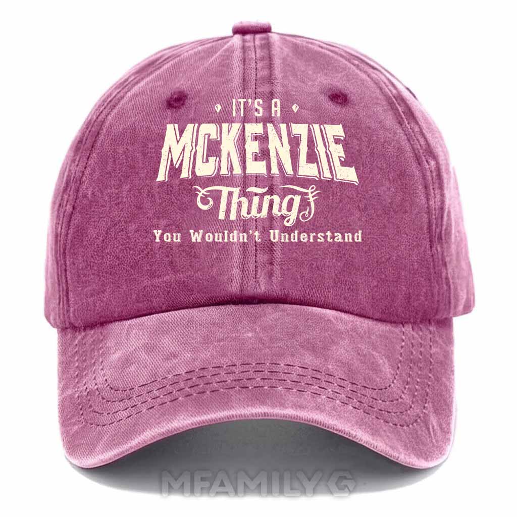Mckenzie Thing Washed Baseball Cap