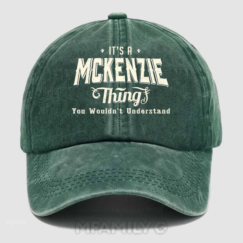 Mckenzie Thing Washed Baseball Cap