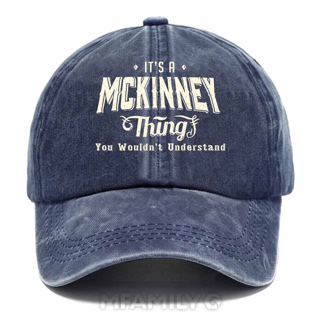 McKinney Thing Washed Baseball Cap