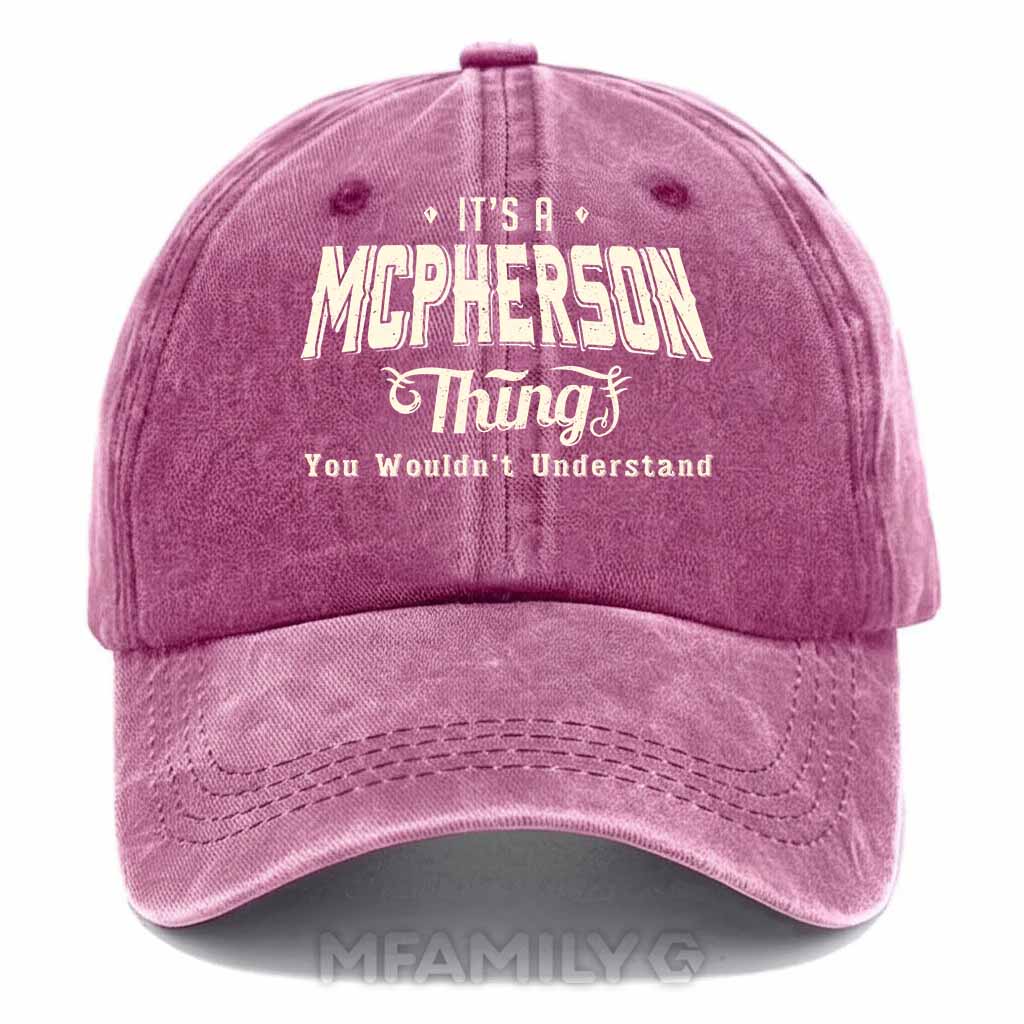 Mcpherson Thing Washed Baseball Cap