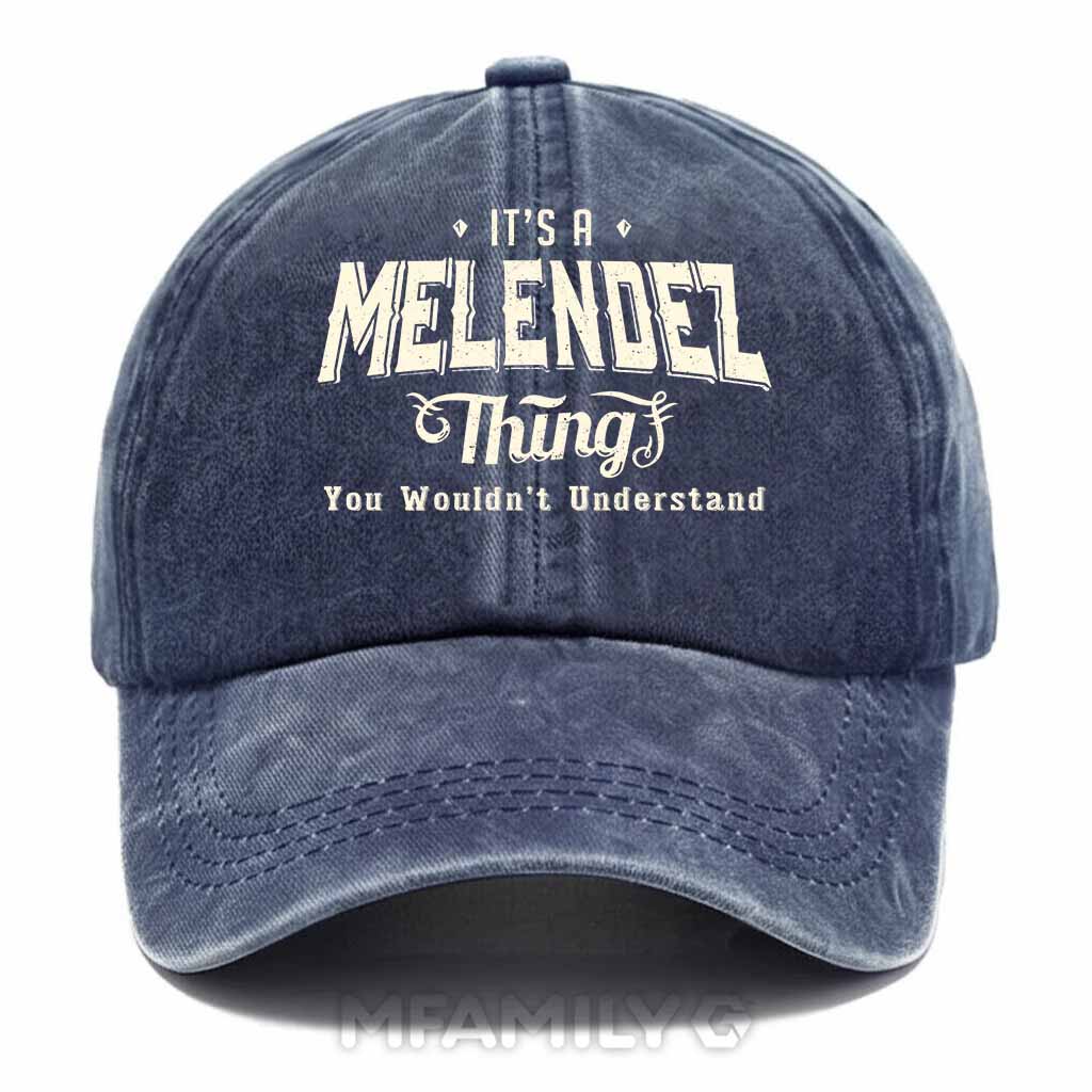 Melendez Thing Washed Baseball Cap