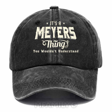 Meyers Thing Washed Baseball Cap