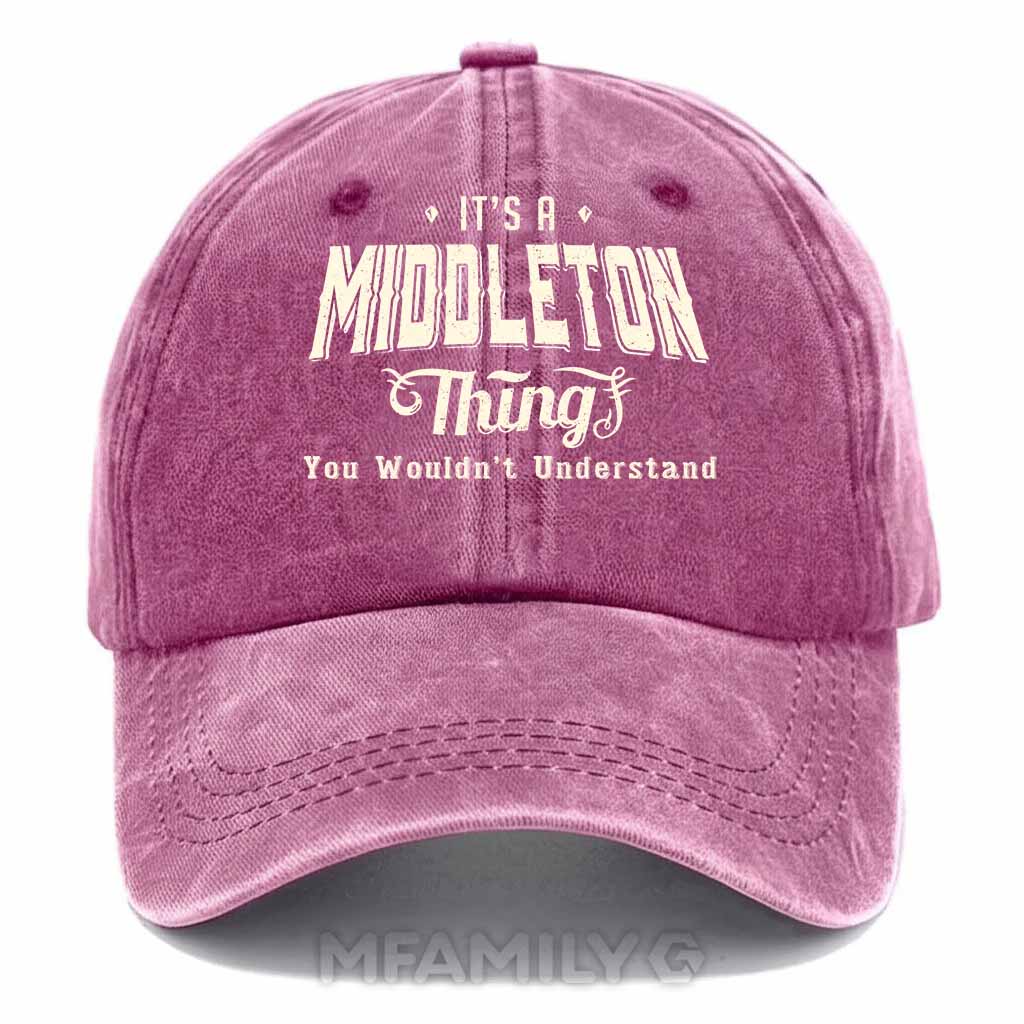Middleton Thing Washed Baseball Cap
