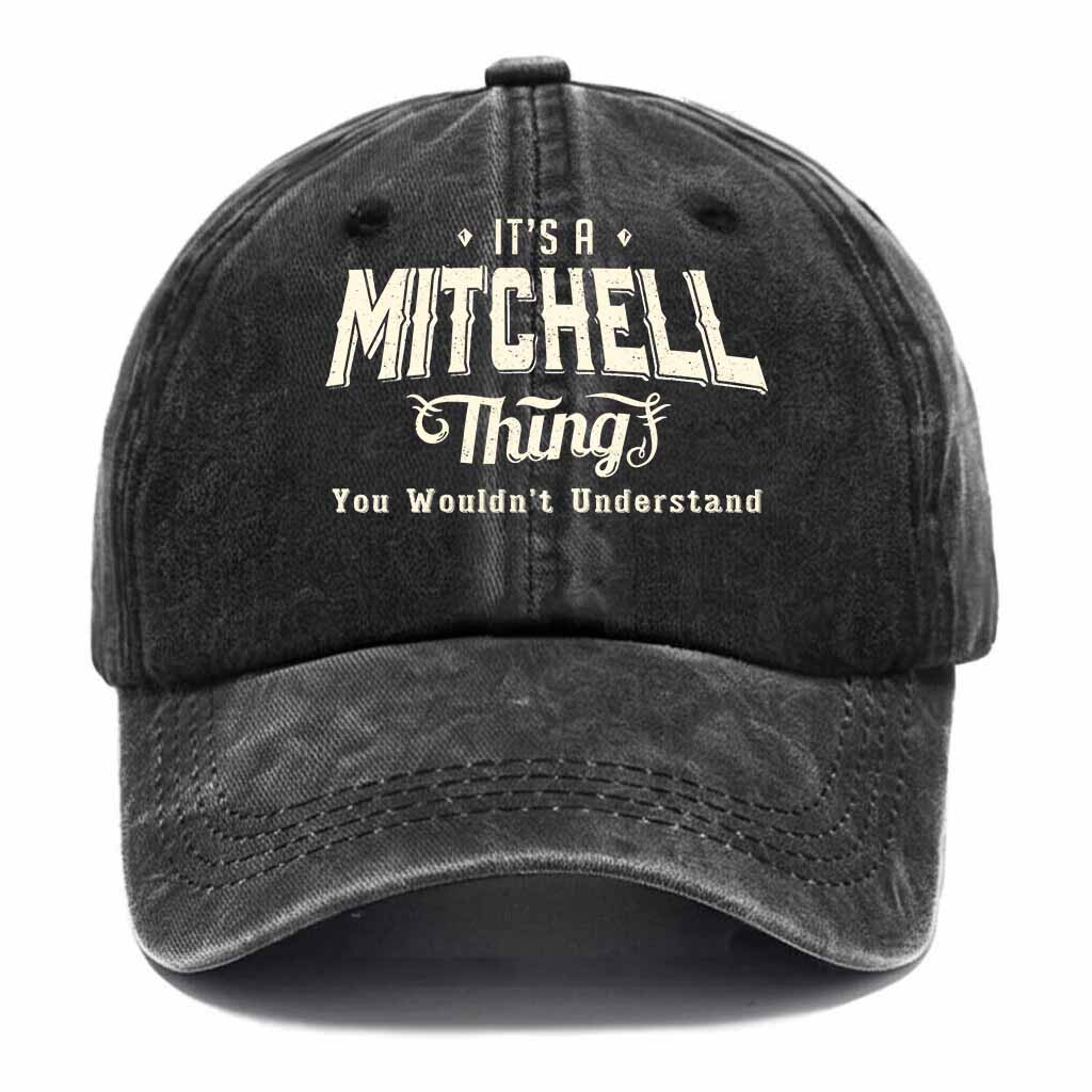 Mitchell Thing Washed Baseball Cap