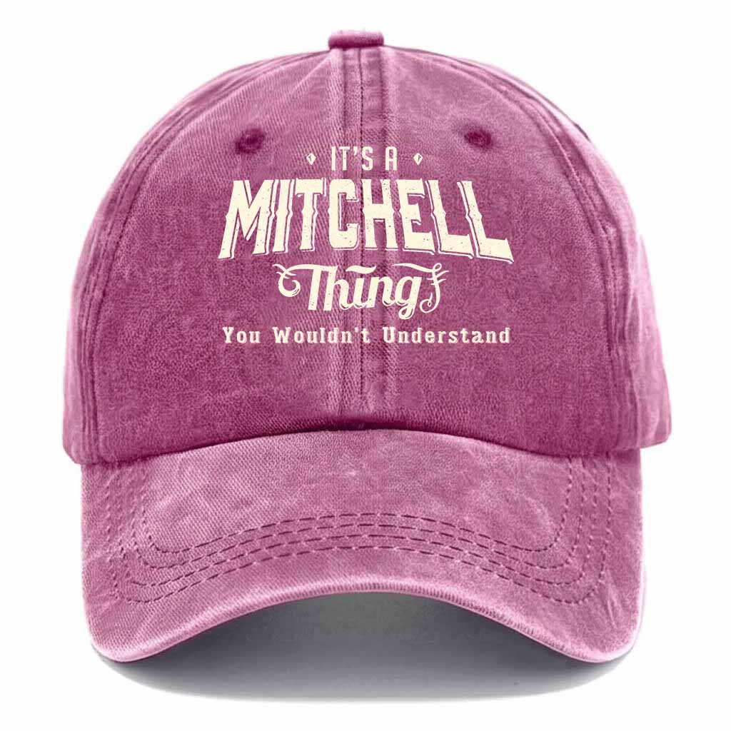Mitchell Thing Washed Baseball Cap