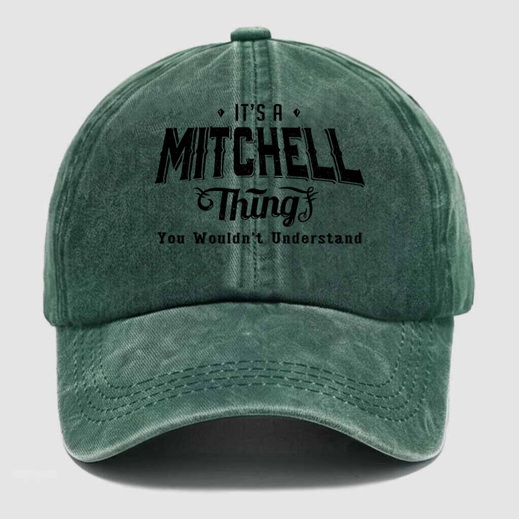 Mitchell Thing Washed Baseball Cap