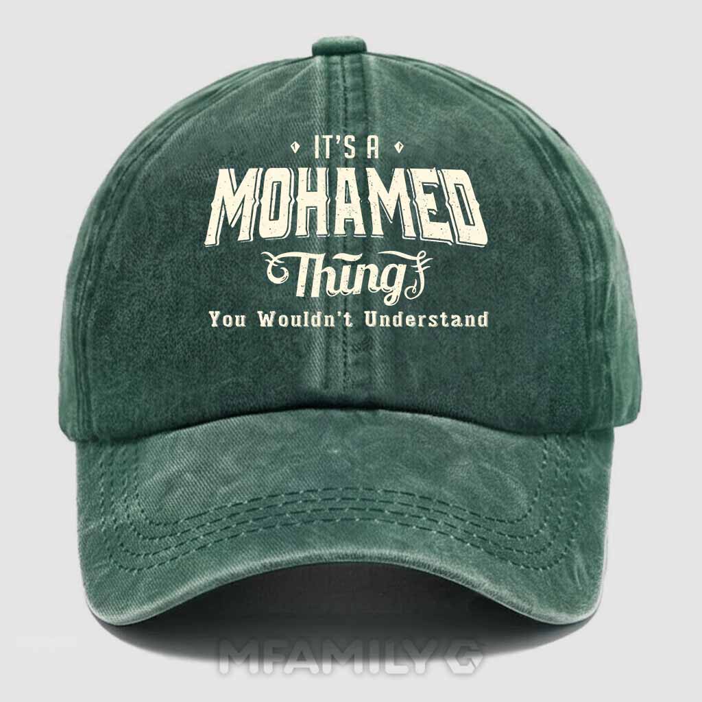 Mohamed Thing Washed Baseball Cap