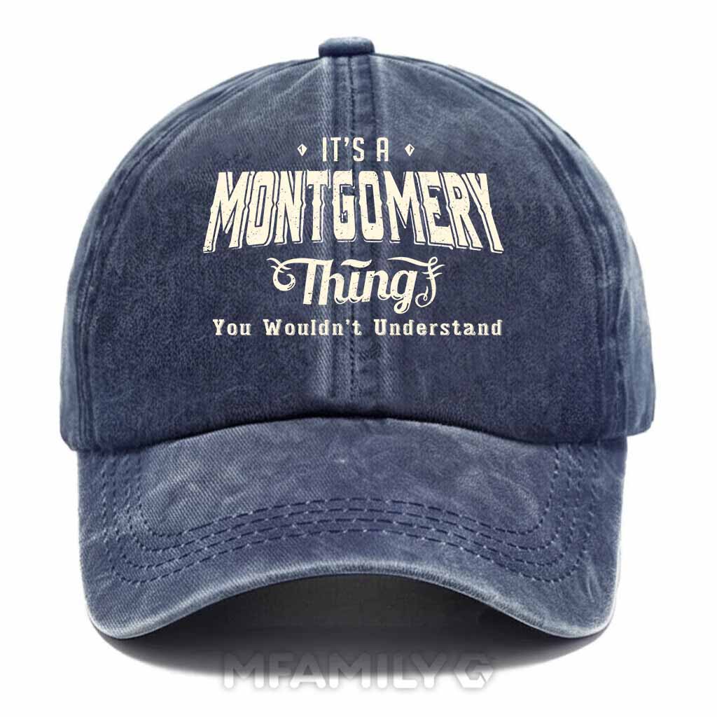 Montgomery Thing Washed Baseball Cap