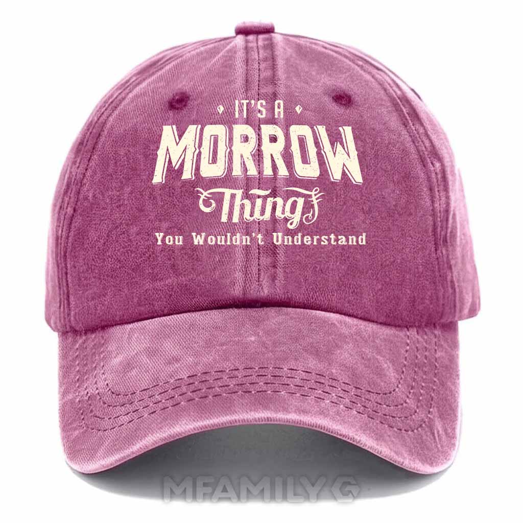 Morrow Thing Washed Baseball Cap