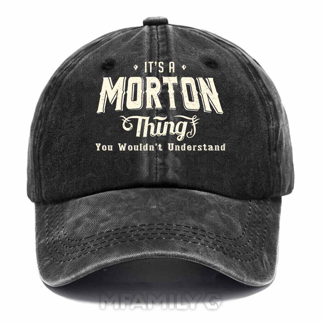 Morton Thing Washed Baseball Cap