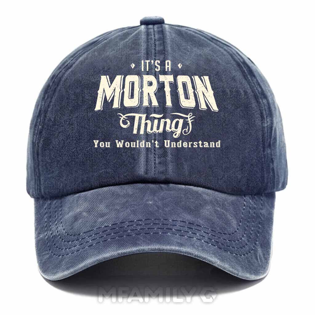Morton Thing Washed Baseball Cap