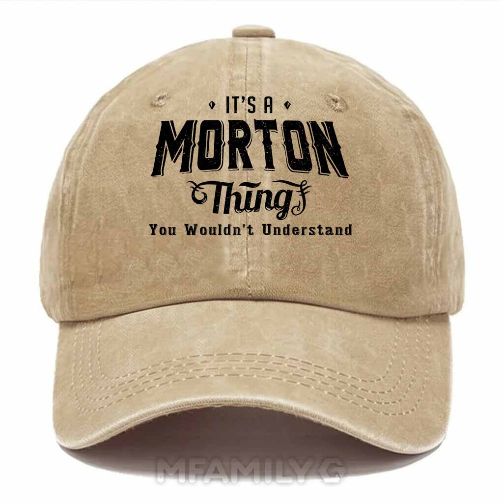 Morton Thing Washed Baseball Cap
