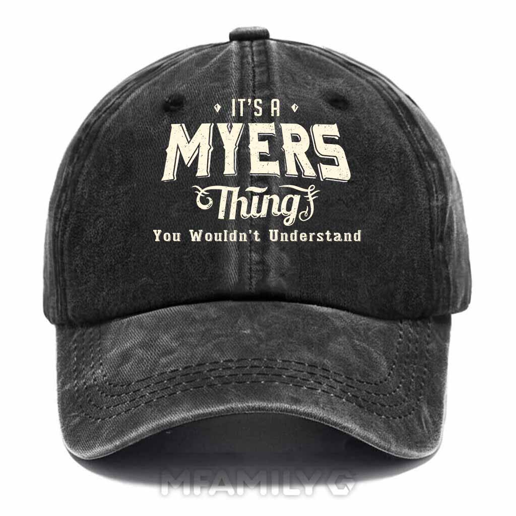 Myers Thing Washed Baseball Cap