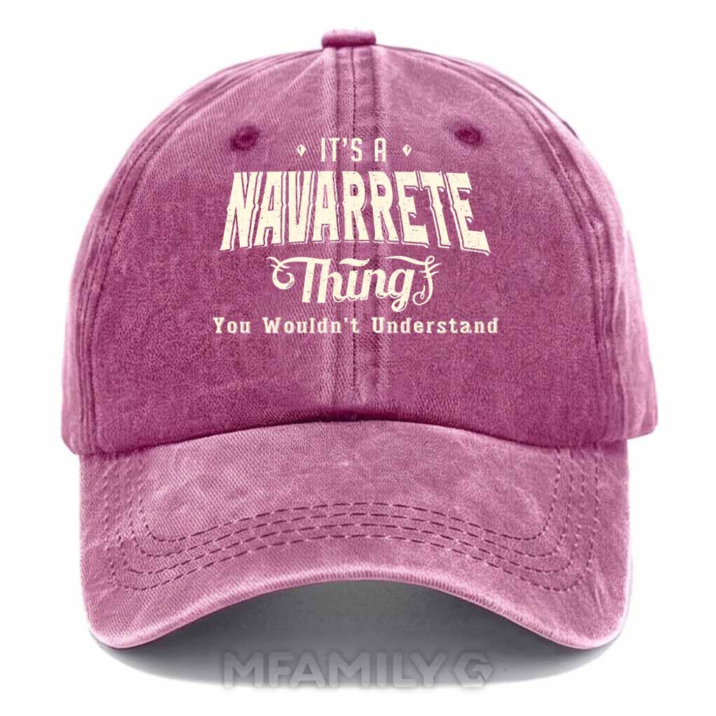 Navarrete Thing Washed Baseball Cap