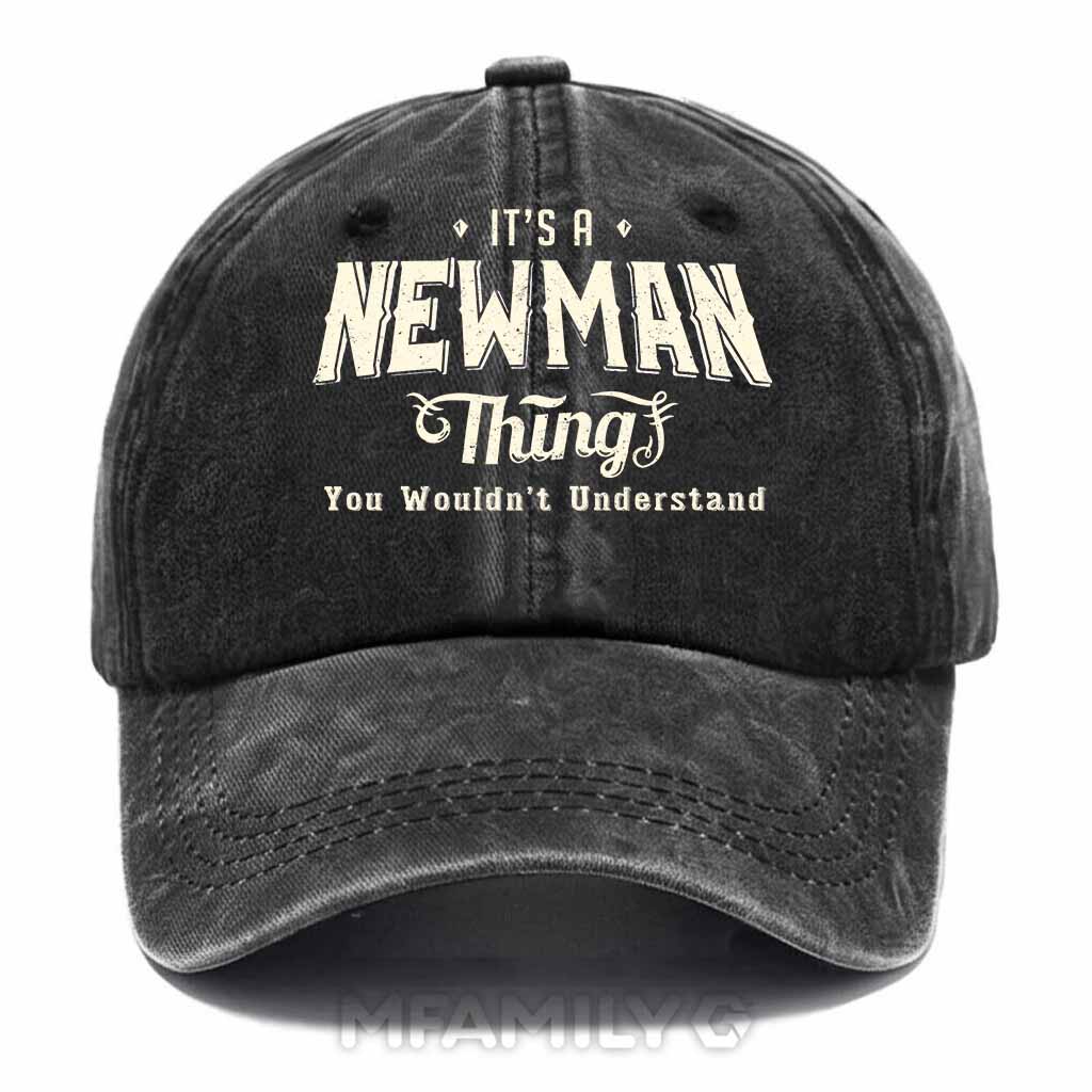 Newman Thing Washed Baseball Cap
