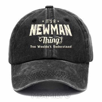 Newman Thing Washed Baseball Cap