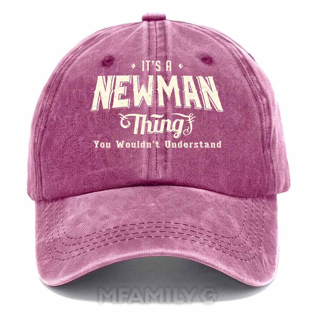 Newman Thing Washed Baseball Cap