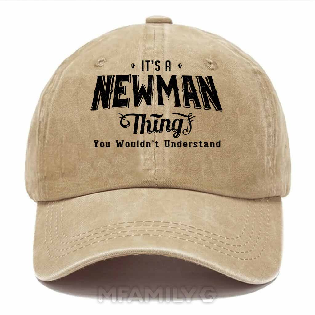 Newman Thing Washed Baseball Cap