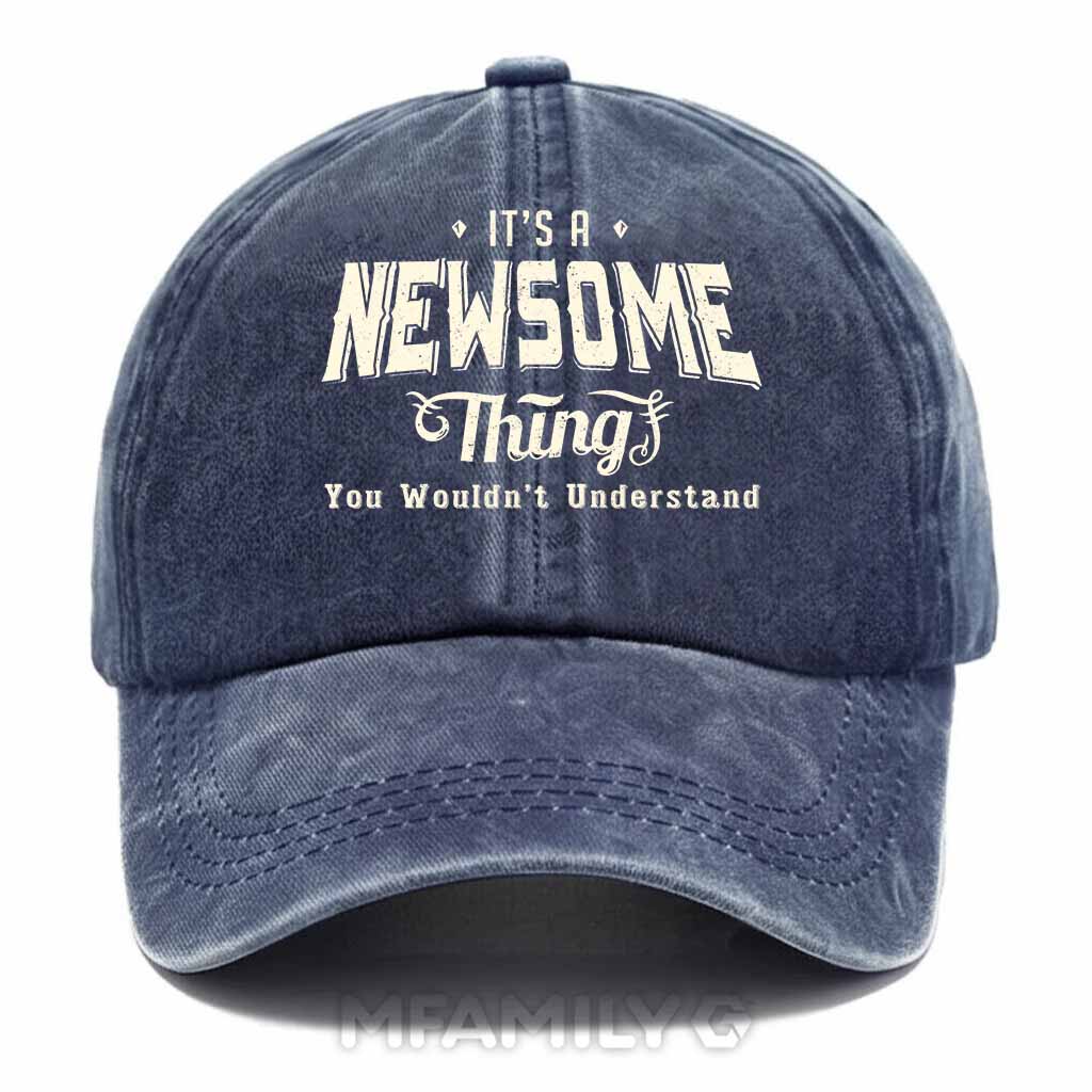 Newsome Thing Washed Baseball Cap