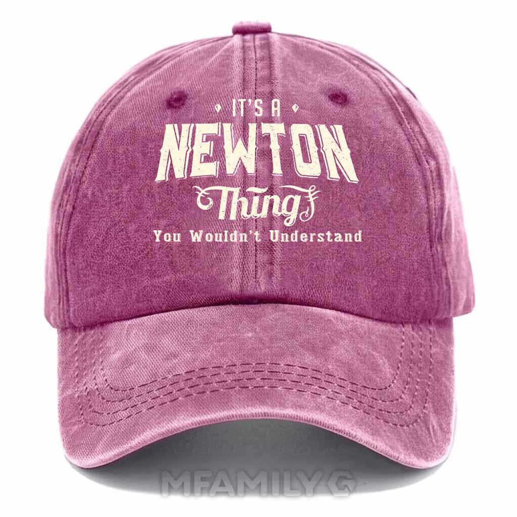 Newton Thing Washed Baseball Cap