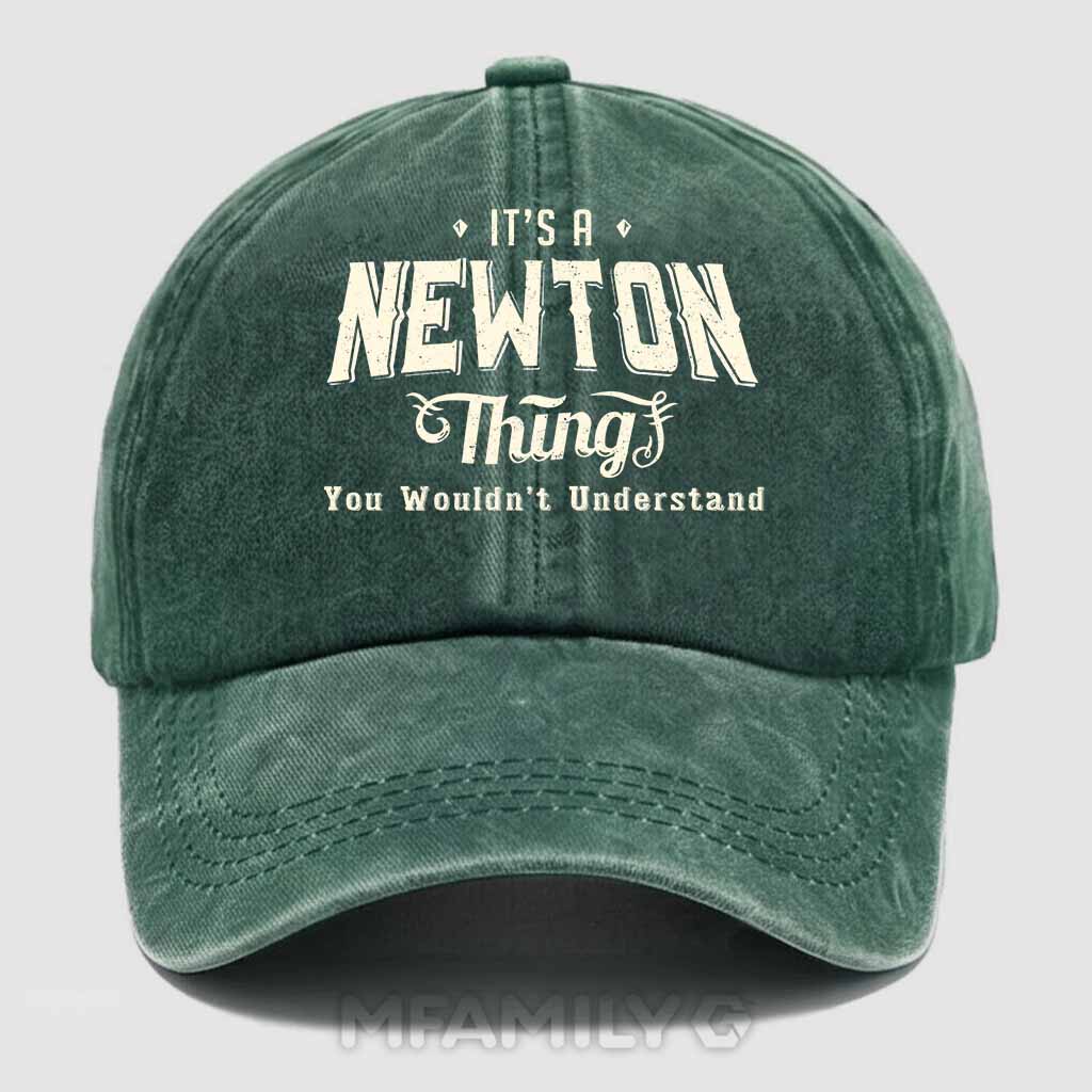 Newton Thing Washed Baseball Cap