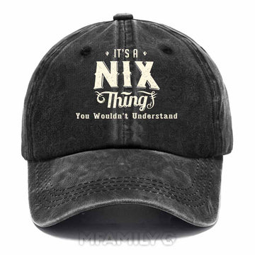Nix Thing Washed Baseball Cap
