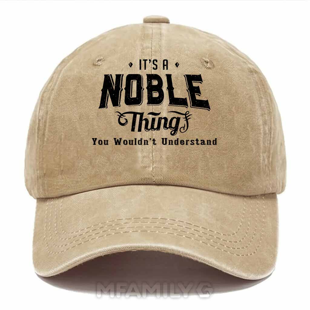 Noble Thing Washed Baseball Cap